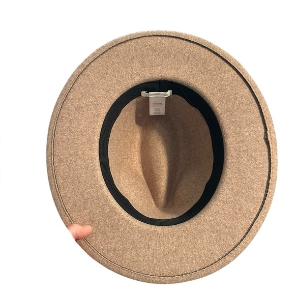 Anthropologie Tan Fedora Hat - Picture 6 of 9